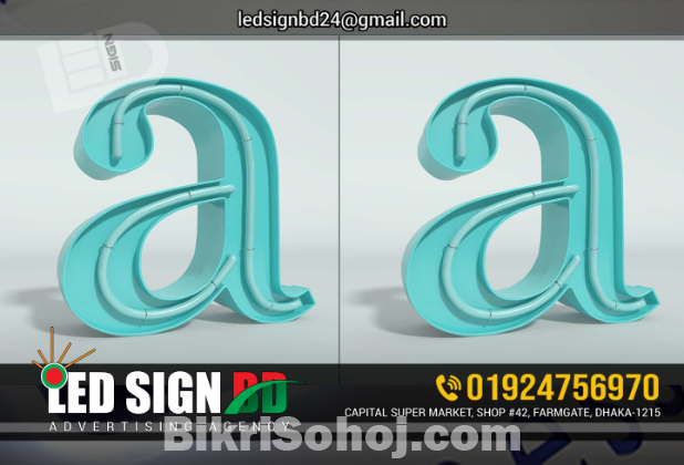 Neon Light Signage & Neon Light Letter